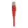 Patchkabel RJ45 U/UTP Cat6 1.00m Hebelschutz rot