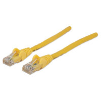 Patchkabel RJ45 U/UTP Cat6 2.00m Hebelschutz gelb