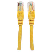 Patchkabel RJ45 U/UTP Cat6 2.00m Hebelschutz gelb