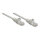 Patchkabel RJ45 U/UTP Cat5e 2.0m Hebelschutz grau