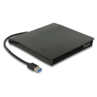 Externes Gehäuse für 5.25? Slim SATA Laufwerke 12,7 mm zu SuperSpeed USB 5 Gbps Typ-A Stecker