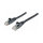 Patchkabel RJ45 U/UTP Cat6 2.00m Hebelschutz schw