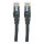 Patchkabel RJ45 U/UTP Cat6 2.00m Hebelschutz schw