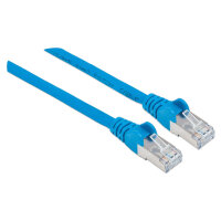 Patchkabel RJ45 S/FTP Cat6 Kupfer LSZH 10m blau