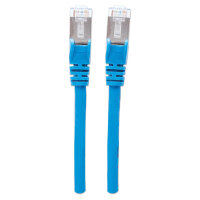 Patchkabel RJ45 S/FTP Cat6 Kupfer LSZH 10m blau