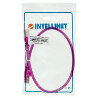 Patchkabel RJ45 S/FTP Cat6 Kupfer LSZH 0,5m rot