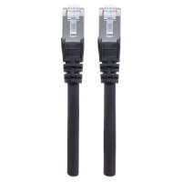 Patchkabel Cat6A CU S/FTP LSZH 0.50m schwarz