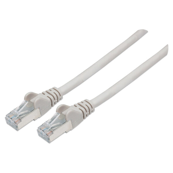 Patchkabel Cat6A CU S/FTP LSZH 1.00m grau