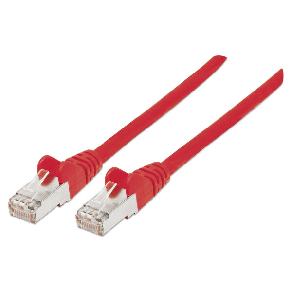 Patchkabel Cat6A CU S/FTP LSZH 1.00m rot