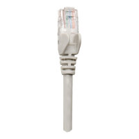 INTELLINET Netzwerkkabel Cat5e SF/UTP 0,25m CCA Cat5e kompatibel grau RJ-45 Stecker / RJ-45 Stecker