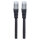 Patchkabel Cat6A CU S/FTP LSZH 3.00m schwarz