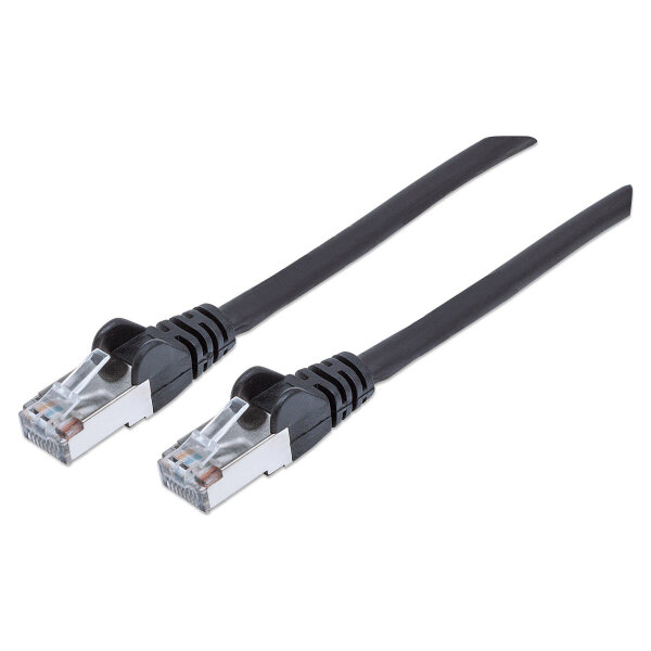 Patchkabel Cat6A CU S/FTP LSZH 5.00m schwarz
