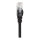 Patchkabel Cat6A CU S/FTP LSZH 0.25m schwarz