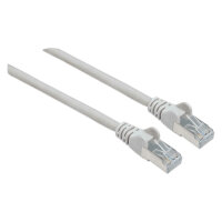 Patchkabel Cat6a-Stecker/Cat7-Rohkabel 3m grau