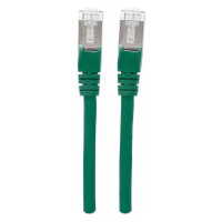 Patchkabel Cat6a-Stecker/Cat7-Rohkabel 5m grün