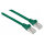 Patchkabel Cat6a-Stecker/Cat7-Rohkabel 5m grün
