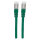 Patchkabel Cat6a-Stecker/Cat7-Rohkabel 5m grün
