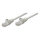 Patchkabel RJ45 U/UTP Cat5e 0.5m Hebelschutz grau