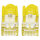 Patchkabel Cat6A CU S/FTP LSZH 1.50m gelb