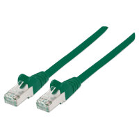 Patchkabel RJ45 S/FTP Cat6 Kupfer LSZH 3,0m grün