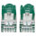 Patchkabel RJ45 S/FTP Cat6 Kupfer LSZH 3,0m grün