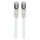 Patchkabel Cat6a-Stecker/Cat7-Rohkabel 5m weiß