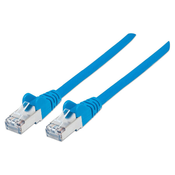 Patchkabel Cat6A CU S/FTP LSZH 1.50m blau
