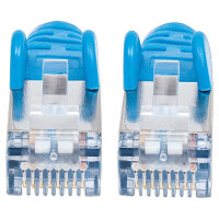 Patchkabel Cat6A CU S/FTP LSZH 1.50m blau