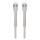 Patchkabel Flexi Cat6a F/FTP 0.3m 10G Kupfer grau