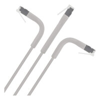 Patchkabel Flexi Cat6a F/FTP 2m 10G Kupfer grau