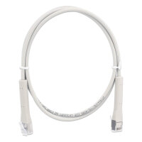 Patchkabel Flexi Cat6a F/FTP 2m 10G Kupfer grau
