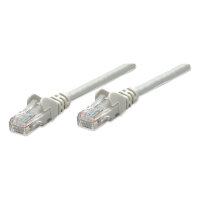 Patchkabel RJ45 U/UTP Cat6 15m Hebelschutz grau