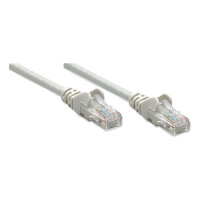 Patchkabel RJ45 U/UTP Cat6 15m Hebelschutz grau