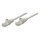 Patchkabel RJ45 U/UTP Cat6 15m Hebelschutz grau