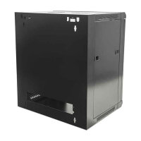 INTELLINET Wandverteiler 6HE 570x450mm schwarz,unmontiert