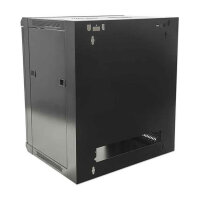 INTELLINET Wandverteiler 6HE 570x450mm schwarz,unmontiert