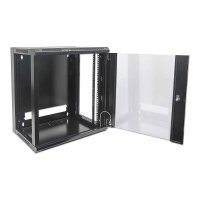 INTELLINET Wandverteiler 6HE 570x450mm schwarz,unmontiert