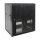 INTELLINET Wandverteiler 6HE 570x450mm schwarz,unmontiert