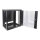 INTELLINET Wandverteiler 6HE 570x450mm schwarz,unmontiert