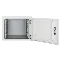 INTELLINET IP55 19" Wandverteiler 9 HE 600mm tief grau (Speditionsversand)