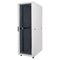 INTELLINET Netzwerkschrank 36HE 800x800mm grau,montiert...