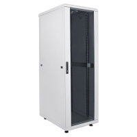 INTELLINET Netzwerkschrank 36HE 800x800mm grau,montiert...