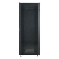 INTELLINET 48,3cm 19zoll Netzwerkschrank Premium Line 22 HE 1322x600x800mm HxBxT vollstaendig montiert Traglast 2000kg grau