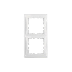Berker 1012 89 89 Rahmen 2f S.1 pws glänzend