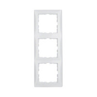Berker 1013 89 89 Rahmen 3f S.1 pws glänzend