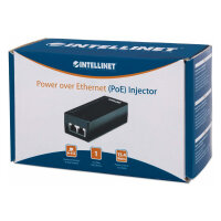 INTELLINET PoE Injektor 1-Port 48V DC IEEE 802.3af sw retail