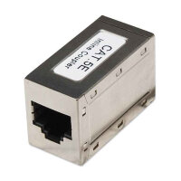 INTELLINET Kupplung RJ45 Cat5e 8P8C Bu/Bu FTP silber