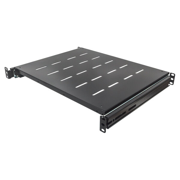INTELLINET Fachboden 1HE 483x600mm bis 35kg ausziehb. sw