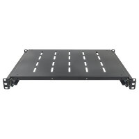 INTELLINET Fachboden 1HE 483x600mm bis 35kg ausziehb. sw