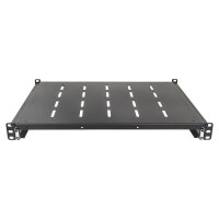 INTELLINET Fachboden 1HE 483x600mm bis 35kg ausziehb. sw
